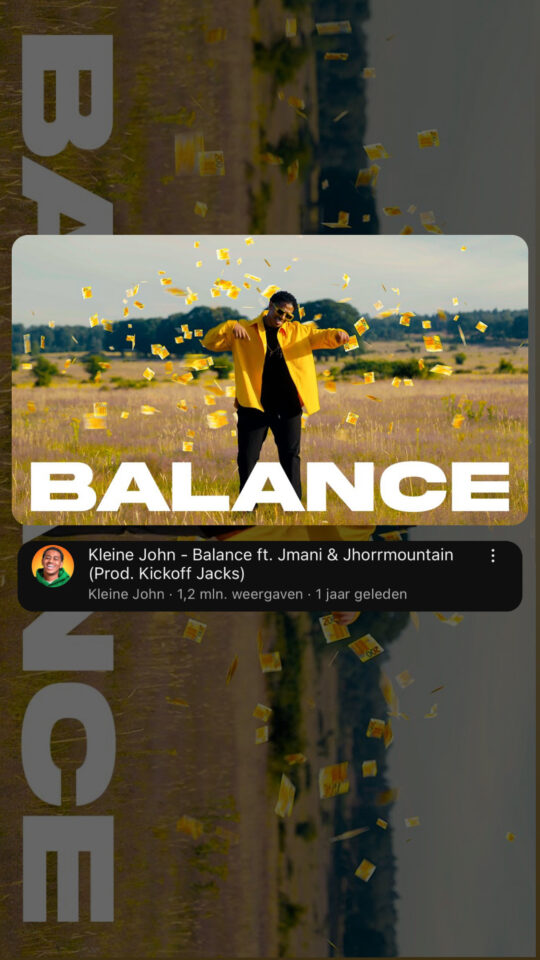 Kleine John – Balance videoclip